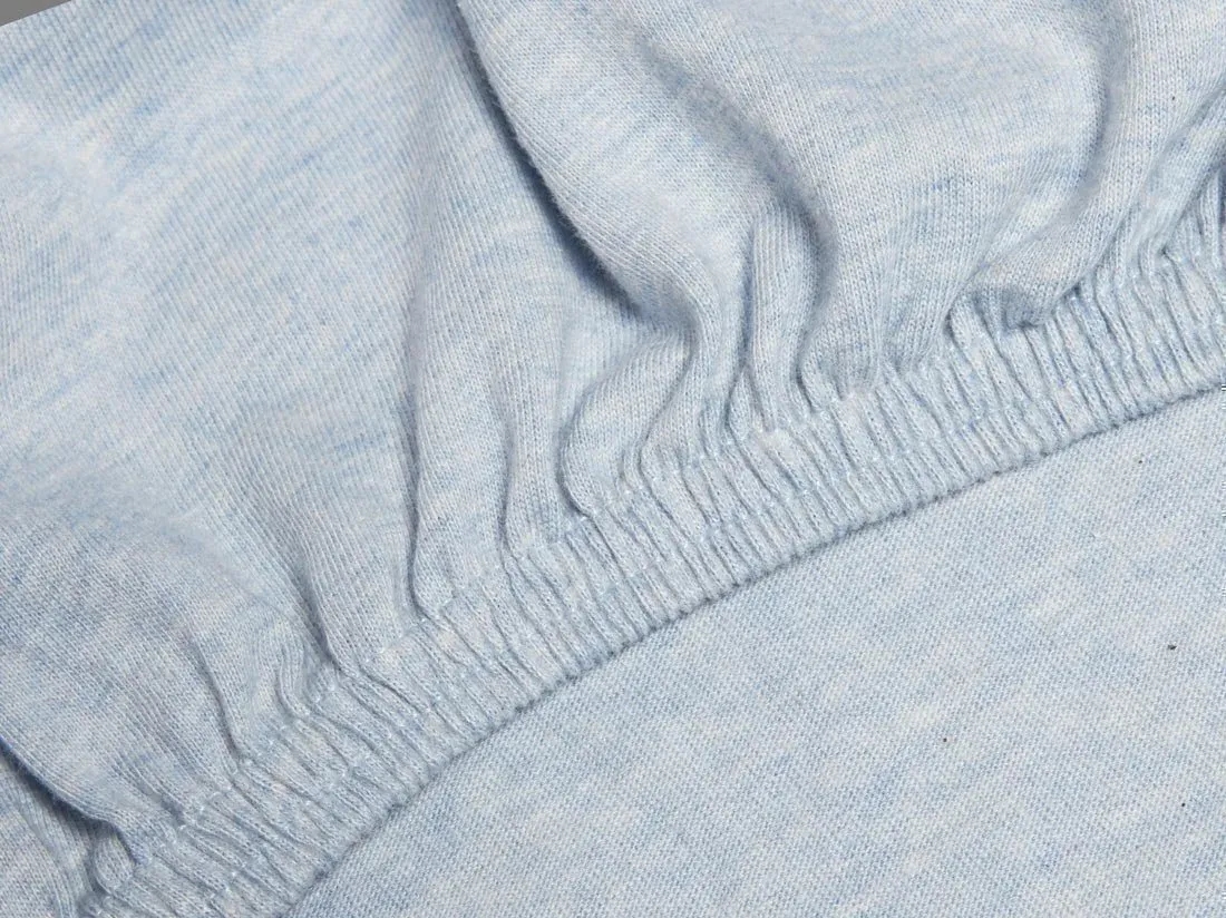 Børnefaconlagen jersey soft blue